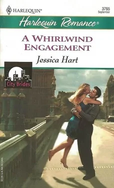 Jessica Hart A Whirlwind Engagement обложка книги