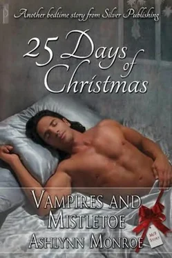 Ashlynn Monroe Vampires and Mistletoe обложка книги