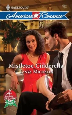 Tanya Michaels Mistletoe Cinderella обложка книги