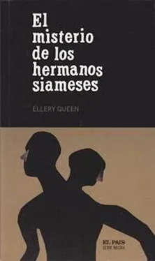 Ellery Queen El Misterio De Los Hermanos Siameses обложка книги