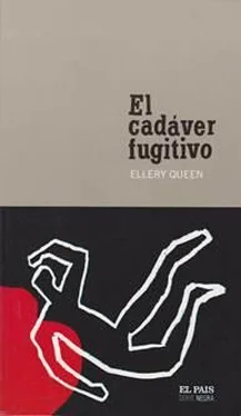 Ellery Queen El Cadáver Fugitivo обложка книги