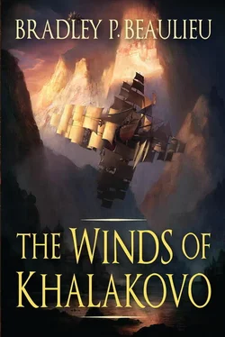 Bradley Beaulieu The Winds of Khalakovo обложка книги