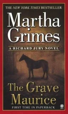 Martha Grimes The Grave Maurice обложка книги