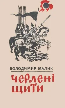 Володимир Малик Черлені щити обложка книги