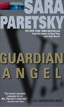 Sara Paretsky Ángel guardián обложка книги