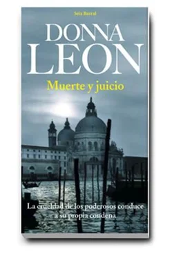 Donna Leon Muerte y juicio обложка книги