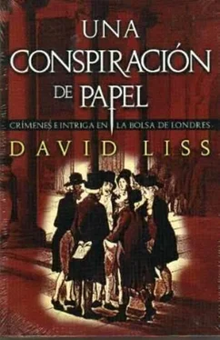 David Liss Una conspiración de papel обложка книги