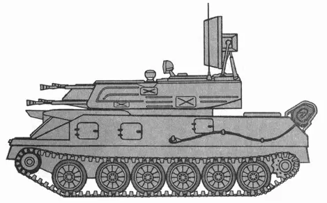 Самоходная зенитная установка ЗСУ244 Шилка Бронированная боевая - фото 17