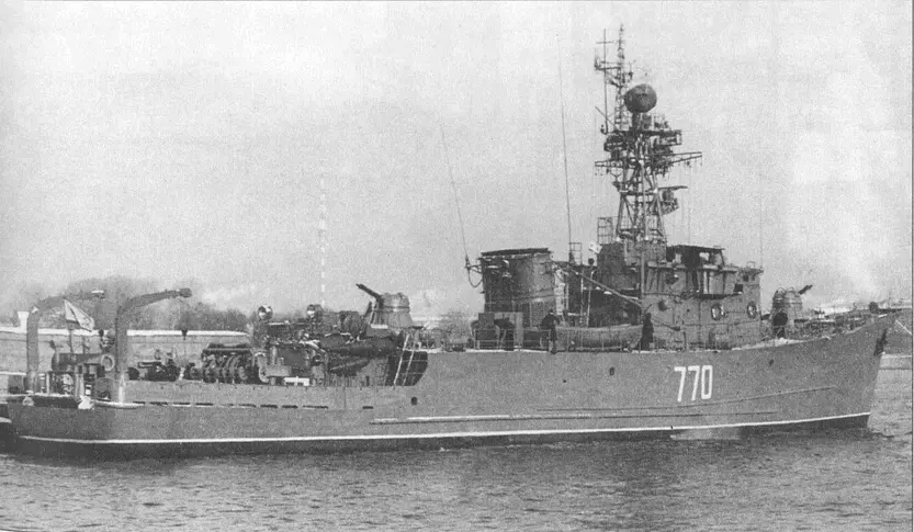 Морской ТЩК пр 266 МТ47 ноябрь 1987 г Морской ТЩК пр 266 Морской - фото 2