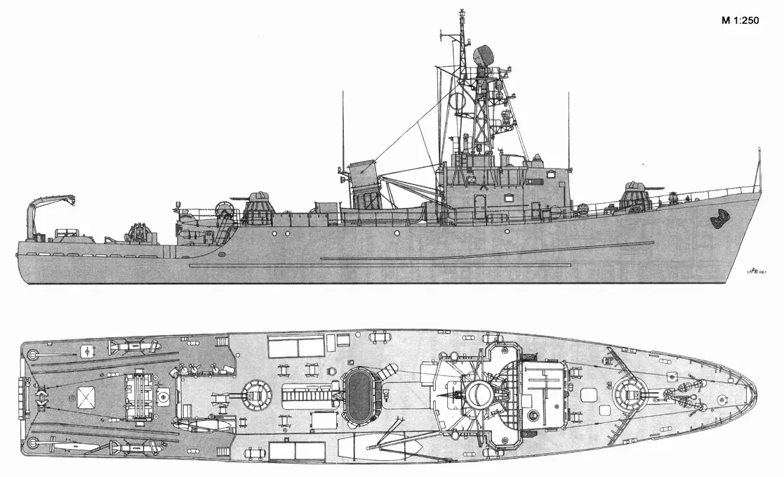 Морской ТЩК пр 266 Морской ТЩК пр 266 МТ62 лето 1987 г Морской - фото 3