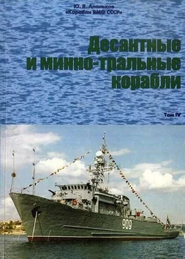 Юрий Апальков Корабли ВМФ СССР Справочник том IV Десантные и минно-тральные корабли обложка книги