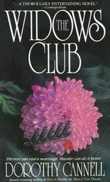 Dorothy Cannell The Widows Club обложка книги