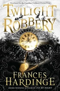 Frances Hardinge Twilight Robbery aka Fly Trap обложка книги