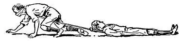 The bowlines in the rope for dragging an insensible person Snake Bite - фото 183