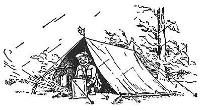 You can smile at the rain if you have pitched your tent properly This trench - фото 71