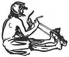 The Borneo natives make fire by sawing a log with a whippy cane The Red - фото 84