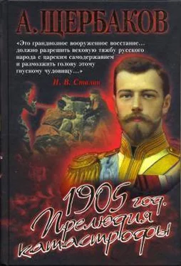 А. Щербаков 1905 год. Прелюдия катастрофы