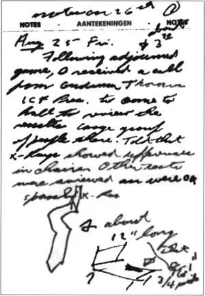 From Don Schultzs contemporaneous notes DON SCHULTZ To suspicious Soviet - фото 52