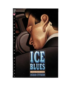 Richard Stevenson Ice Blues обложка книги