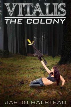 Jason Halstead The Colony обложка книги