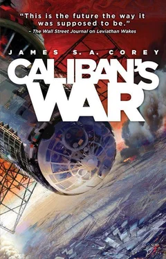 James Corey Caliban;s war обложка книги