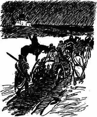 Савва Языков сидел на коне с подоткнутыми полами красного кафтана забрызганный - фото 5