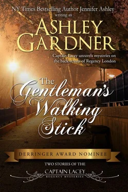 Ashley Gardner The Gentleman's walking stick обложка книги