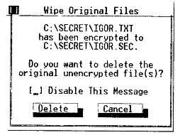 Рис П55 Сообщение об окончании шифрования Команда Decrypt Команда - фото 188