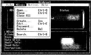 Рис П57Ко манды подменю NDisks Create Команда Createслужит для - фото 191