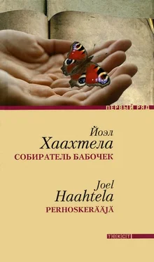 Йоэл Хаахтела Собиратель бабочек обложка книги