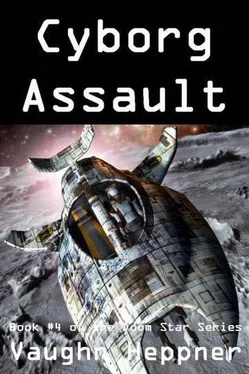 Vaughn Heppner Cyborg Assault обложка книги