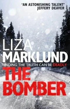 Liza Marklund The Bomber обложка книги