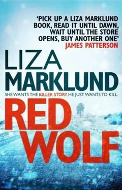 Liza Marklund Red Wolf обложка книги