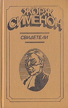 Жорж Сименон Свидетели обложка книги