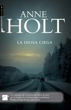 Anne Holt La Diosa Ciega обложка книги