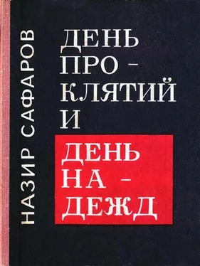 Назир Сафаров День проклятий и день надежд обложка книги