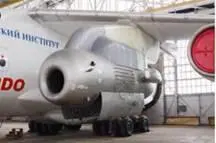 Опытная гондола с двигателем Кавери Летающая лаборатория Ил76ЛЛ 76456 - фото 12