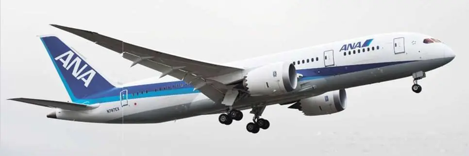 Второй летный образец Боинга 787 ZA002 в окраске стартового заказчика - фото 27