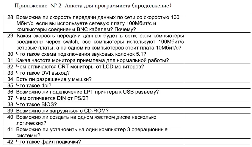 Как нанять спеца Тесты для приема на работу и определения уровня IQ - фото 12
