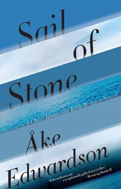 Åke Edwardson Sail of Stone обложка книги