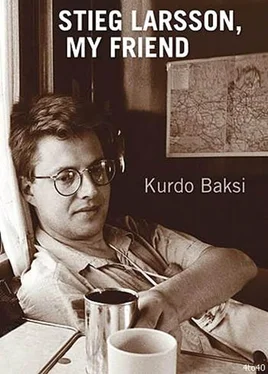 Kurdo Baksi Stieg Larsson, My Friend обложка книги