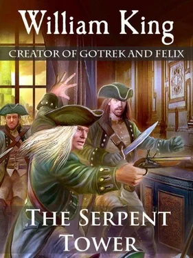 William King The Serpent Tower обложка книги