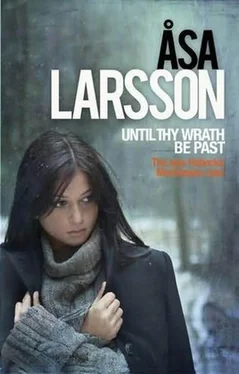 Åsa Larsson Until Thy Wrath Be Past обложка книги