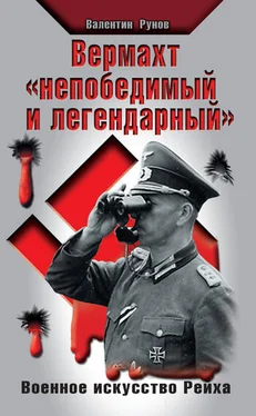 Валентин Рунов Вермахт «непобедимый и легендарный». Военное искусство Рейха