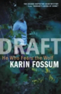 Karin Fossum He Who Fears The Wolf обложка книги