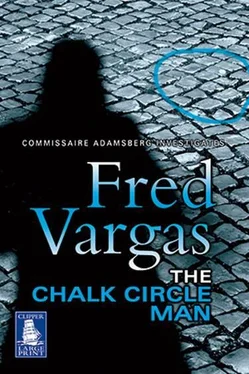 Fred Vargas The Chalk Circle Man обложка книги