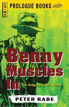 Peter Rabe Benny Muscles In обложка книги