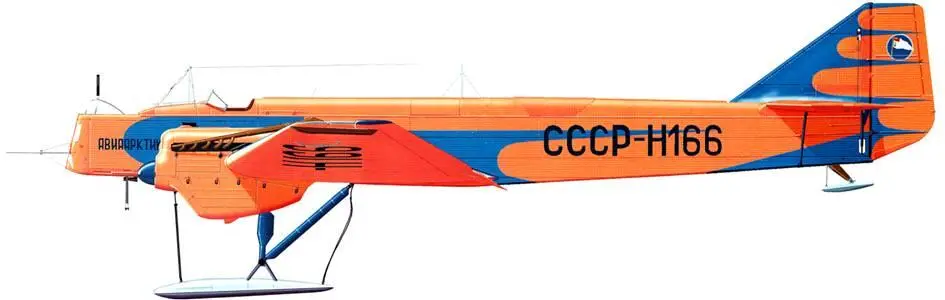 АНТ7 СССРН166 Авиаарктика На этом самолете 5 мая 1937 г экипаж П - фото 11
