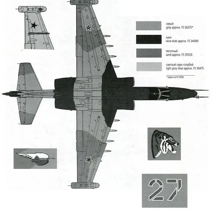 Су25 конца 90х 4я Воздушная армия Фото П Сергеева - фото 118