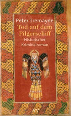 Peter Tremayne Tod auf dem Pilgerschiff обложка книги